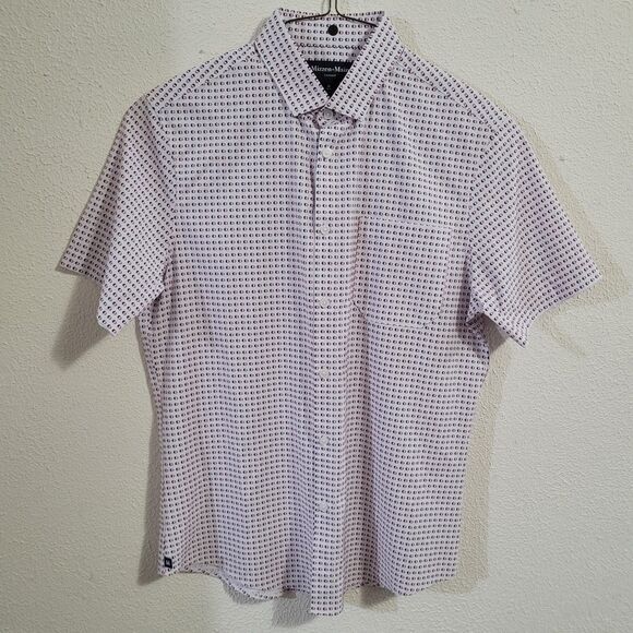 NWOT Mizzen Main Leeward Shirt Mens M  Performance Stretch Moisture-Wicking - Picture 2 of 13